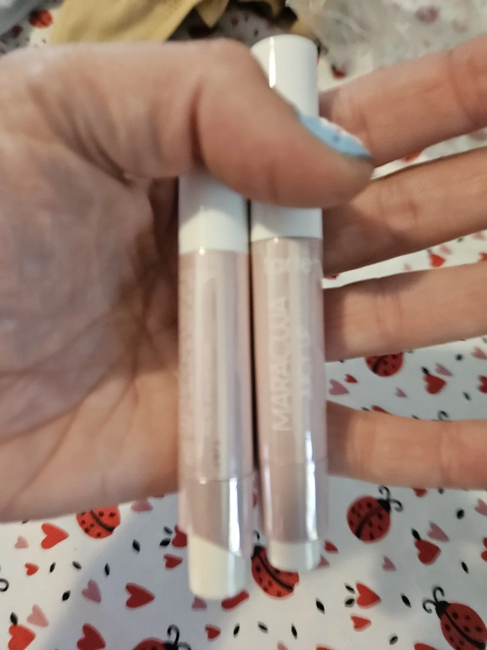 Lot of 3 Maracuja Juicy Lip Crème Peachy Pink and 2 Juicy Lip in Hibiscus